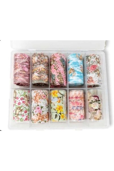 GIRLS CORNER Folie de transfer SET 10 ANGELIC LOVE