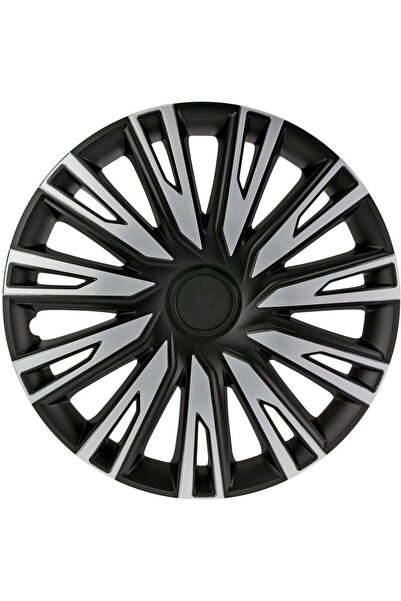 Lampa Καλύμματα τροχών Shinku Silver/Black 14 Tech-One σε μαύρο/ασημί χρώμα γ...