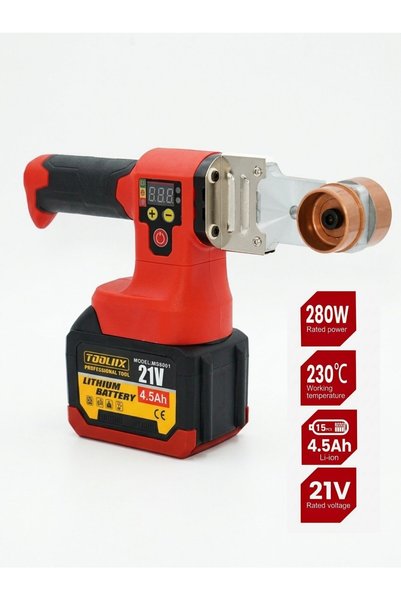 Eltos Toolux PPRC Şarjlı Boru Kaynak Makinası 21V 4.5Ah