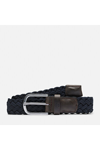 Timberland 35mm Braided Belt with Leather Details