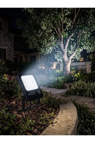 ACK 50W Beyaz 6500K Led Projektör IP66 50.000 SAAT KULLANIM ÖMRÜ