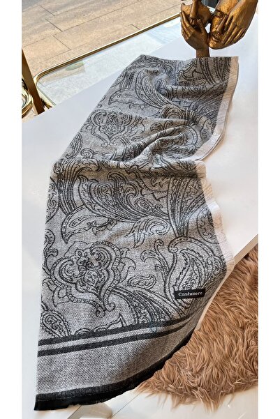EB SCARF Șal de umăr din lână și cașmir cu model Etro