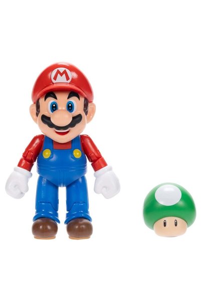 Jakks Pacific Set Super Mario Wave 40 cu 4 figurine - Mario, Dry Bones, Green...