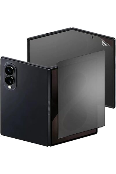Fegishilly Frosted Privacy Hydrogel Film For Galaxy Z Fold 8 Wide Phone