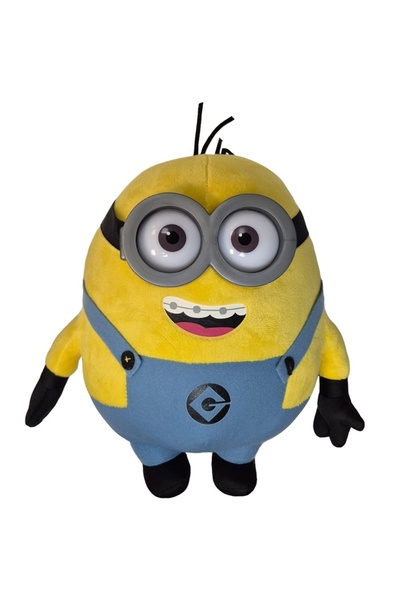 Play By Play Jucarie din plus Otto cu aparat dentar, Minions, 26 cm