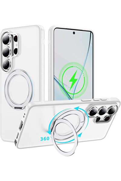 GBUFIYSN غطاء حماية لهاتف سامسونج جالاكسي S26 ألترا: بتصميم 360 درجة ° حامل ح...