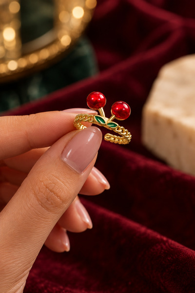 laria jewelry Cherry Model Adjustable Ring