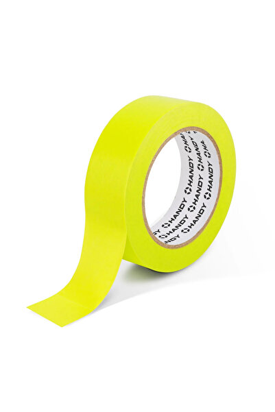 Handy Banda mascare auto galben verde 50 m x 24 mm, banda adeziva vopsit, rez...