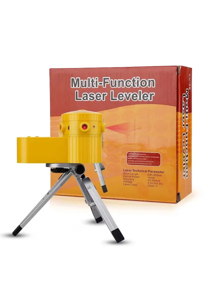 MACVI Nivela cu laser Macvi® pe trepied, linie verticala, precizie 0, 5 mm/m,...
