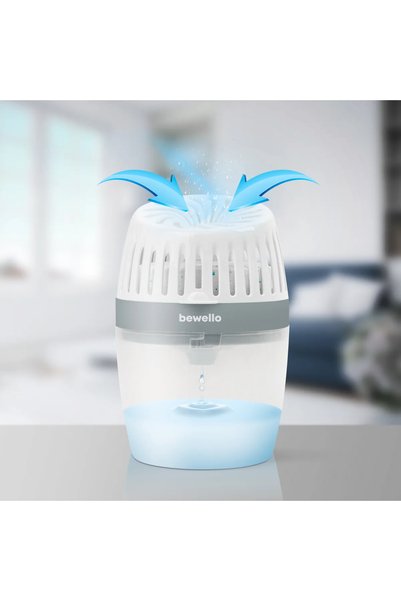 Bewello Dezumidificator cu pastila 450 g, fara parfum, absorbtie umiditate, p...