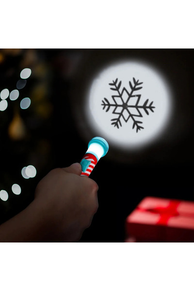 OEM Lanterna Craciun LED cu 5 modele proiectie, lumina alba rece, functionare...