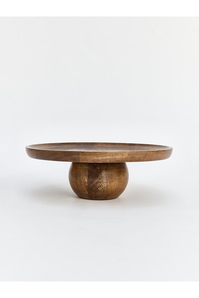 LC Waikiki New Season from Renklimagazan Lcw Home Brown Wooden Stand with Legs