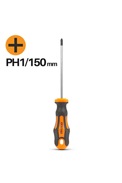 Handy Surubelnita Phillips PH1, Lama Crom Vanadiu 150 mm, Maner Ergonomic Ant...