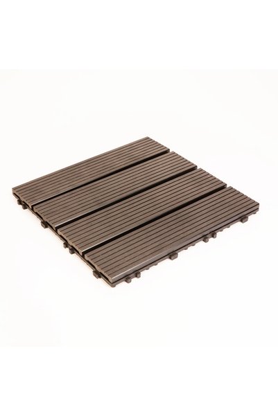 Garden of Eden Placaj terasa WPC, 30x30 cm, set dale, modulare exterior, pard...