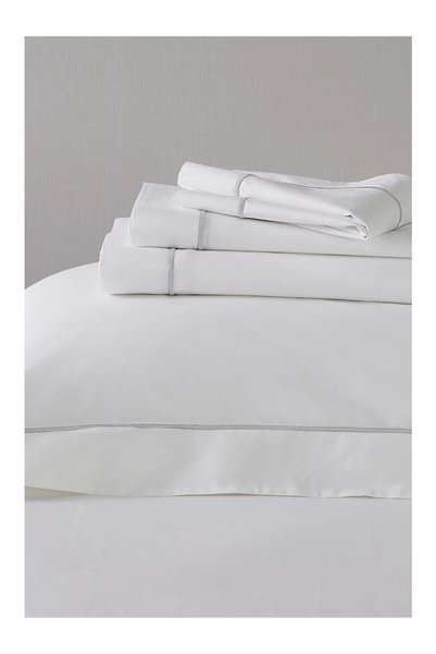 THE WHITE COMPANY Savoy Corded Egyptian Cotton Flat Sheet