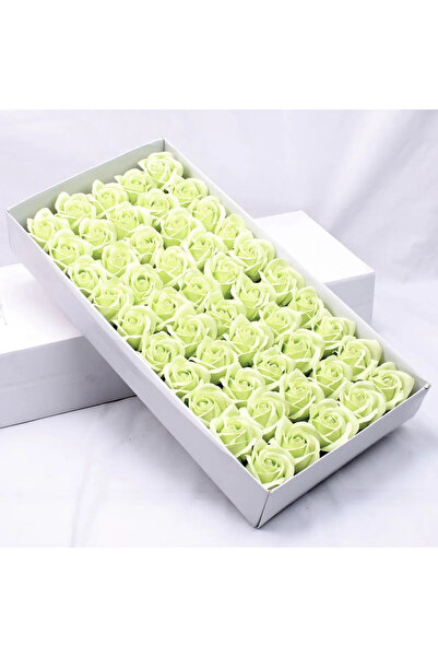 OEM Set 50 trandafiri din sapun, 5x5 cm, calitate premium, decor si cadou ele...