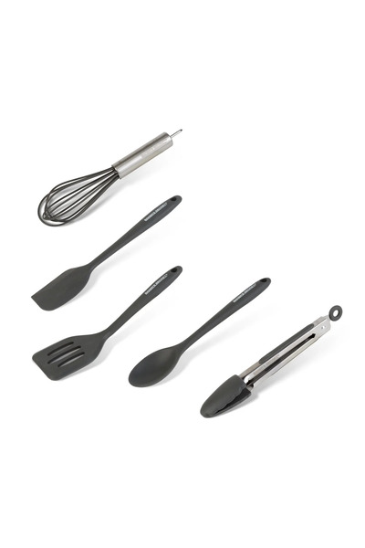 Baker's Secret Set ustensile bucatarie 5 piese 20 cm, spatula lingura cleste ...