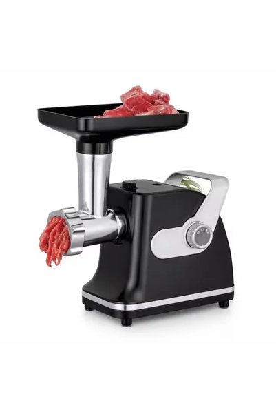 MACVI Aparat electric de tocat carne Macvi, inox, 800W, 2 trepte de viteza, n...