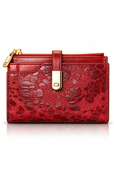FRAGOLA Μεσαίου μεγέθους πορτοφόλι PC335-26-red-drops