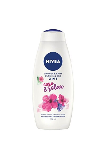 NIVEA Φροντίδα & Χαλάρωση Αφρίζον Αφρόλουτρο, 750 ml