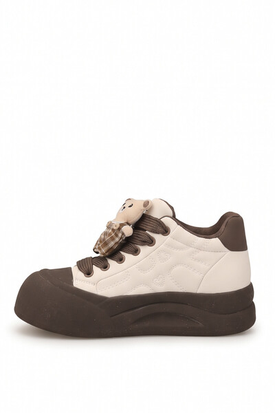 Ayakkabı Fuarı Elit Hml262-1151 Women's Classic Sneaker Beige