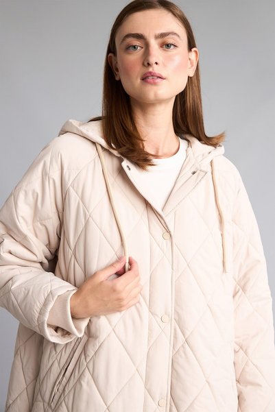 DeFacto Regular Fit Hooded Quilted Parka H4137Ax26Au