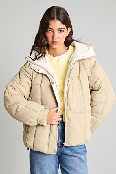 DeFacto Regular Fit Stand Collar Puffer Coat H8578Ax26Wn