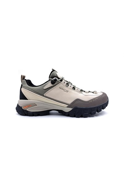 HUMTTO Genuine Leather Water Repellent Waterproof Men's Sand Beige Outdoor an...