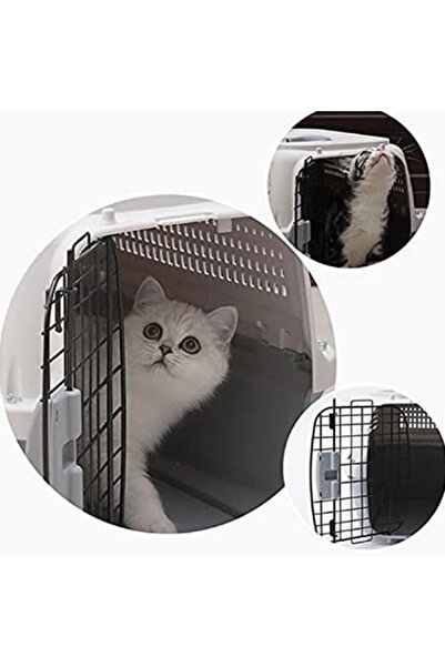BOX قفص سفر لنقل الكلاب والقطط والحيوانات الأليفة، اختيار اللون عشوائي