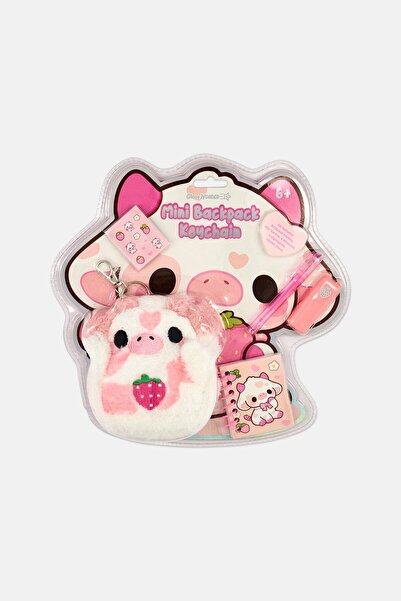 Votum Kids Girl Mini Backpack Keychain Set, Multicolor