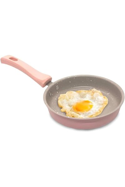 Yelajoy 4.7 Inch Mini Non-Stick Frying Pan, Small Egg Omelet Skillet with Han...