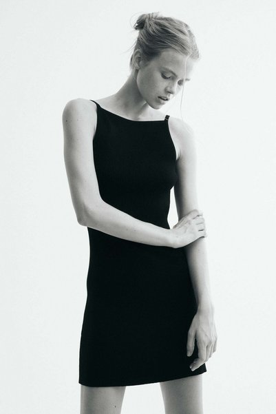 H&M Rib-knit strappy dress