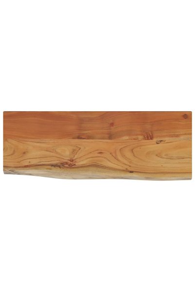 vidaxl Raft perete 80x30x3,8 cm dreptunghiular lemn acacia margine vie
