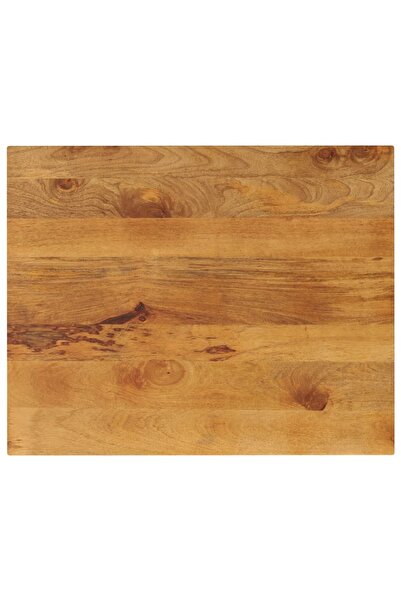vidaxl Blat de masă 100x80x2,5 cm dreptunghiular, lemn masiv de mango
