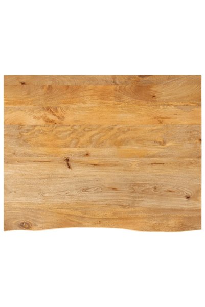 vidaxl Blat de masă contur organic 90x80x2,5 cm lemn masiv de mango