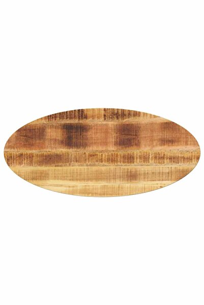 vidaxl Blat de masă oval, 110x40x3,8 cm, lemn masiv de mango