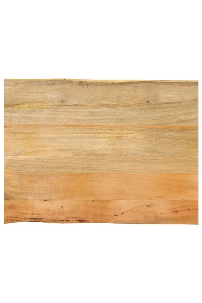 vidaxl Blat masă cu margini, 80x60x3,8 cm, lemn masiv mango