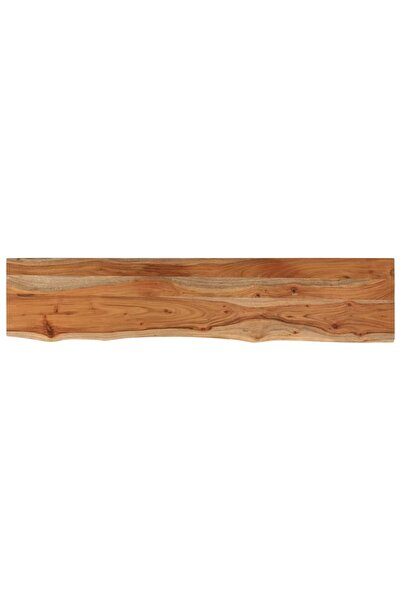 vidaxl Raft perete 110x20x2,5cm dreptunghiular lemn acacia margine vie