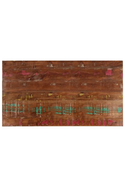 vidaxl Blat de masă, 100x60x2,5cm, dreptunghiular, lemn masiv reciclat