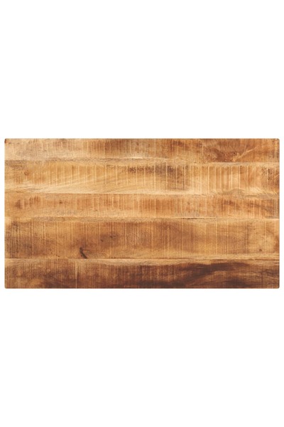 vidaxl Blat de masă 100x70x2,5 cm dreptunghiular lemn masiv mango brut