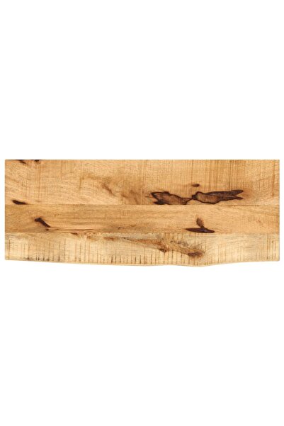 vidaxl Blat de masă margine naturală, 90x40x2,5 cm, lemn masiv mango