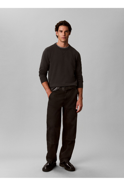 Calvin Klein Jeans Swe, L, Koyu Antrasit