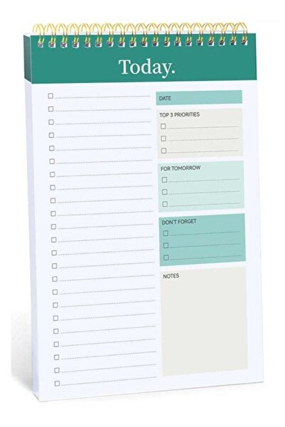 Arabest To Do List Notepad, 52 Sheets To Do List Notebook for Work, Twin-ring...