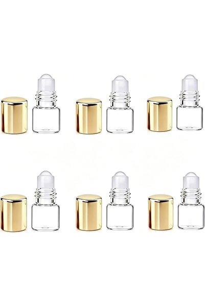 Yelajoy 6 PCS Roll-on Bottles,Refillable Essential Oil Vials