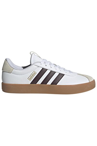 adidas VL Court 3.0 Σουέτ Σνίκερς με βουλκανισμένη εξωτερική σόλα από καουτσο...