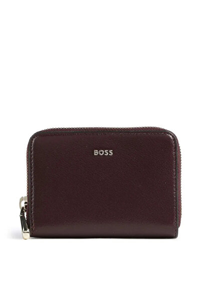 BOSS Γυναικείο Πορτοφόλι Μπορντό 50573328-599