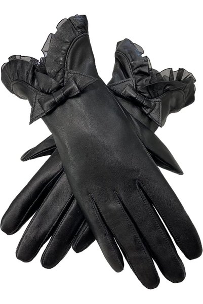 TERRIFI Women's Winter Gloves, Genuine Sheepskin Leather, Warm Touchscreen Gl...