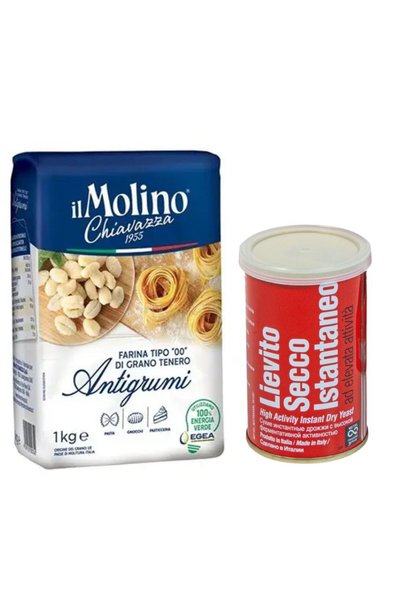 Chiavazza Pachet Faina din Grau Tanar tip 00 Taitei si Paste de Casa, 1 Kg si...