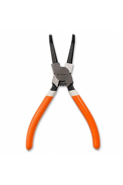 Handy Cleste curbat pentru sigurante Seeger interioare, varf 2 x 4 mm, otel, ...