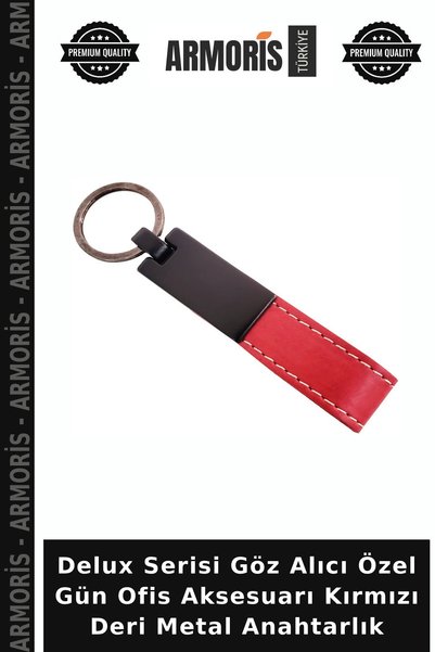 Armoris Delux Series Eye-Catching Special Day Office Accessory Red Leather Me...